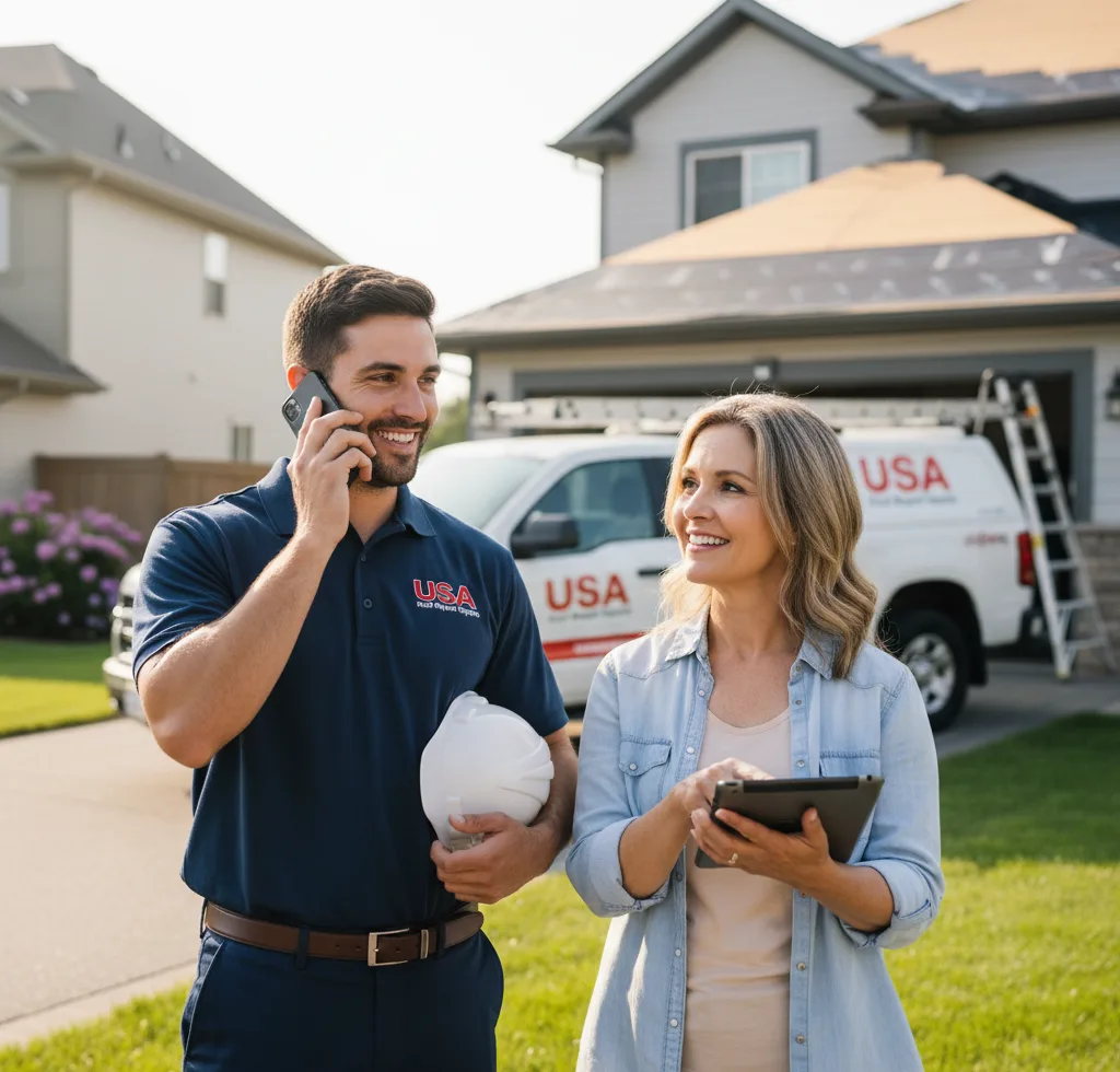 USA Roof Repair Experts customer support in the USA